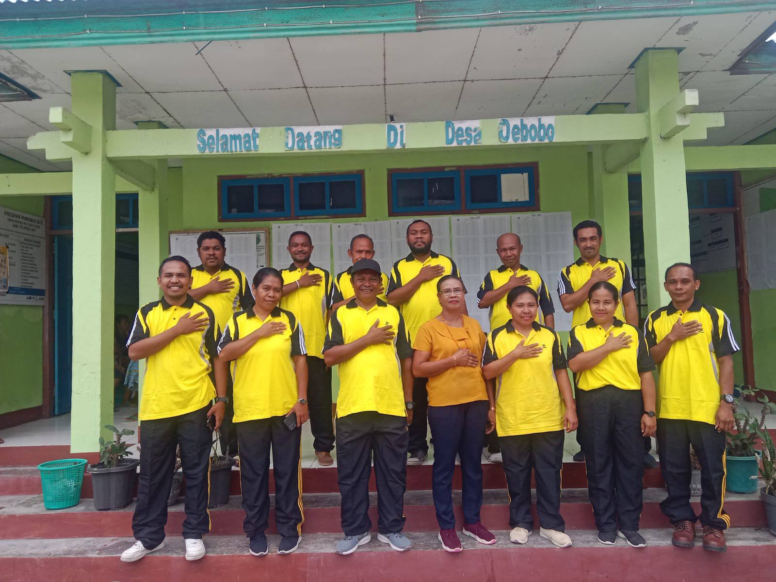 Pemandangan Desa Oebobo